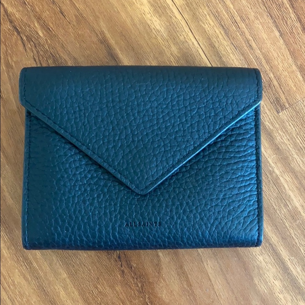 AllSaints Wallet- Black